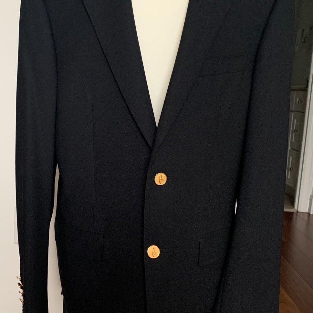 CANALI BLACK BLAZER MADE IN ITALY